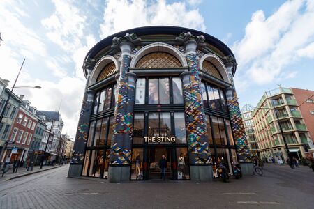 Den Haag, Netherlands - Circa 2019 : The Sting clothing storeのeditorial素材
