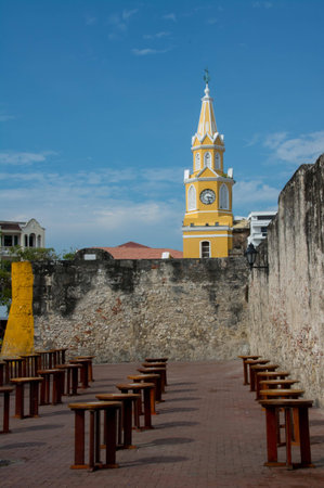 clock towerの写真素材