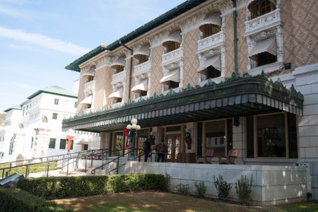 Hot Springs National Park, Arkansasのeditorial素材