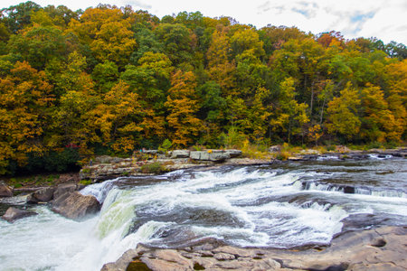 Ohiopyle State Park, Pennsylvaniaの写真素材