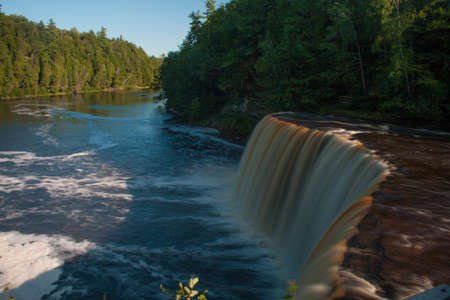Tahquamenon Falls State Park, Michiganの写真素材