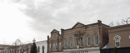 Views of the town of Chagrin Falls, Ohio