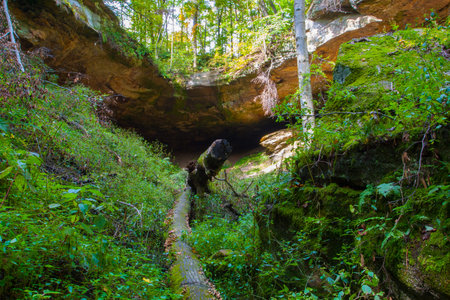 Hosak's Cave, Salt Fork State Park, Ohio