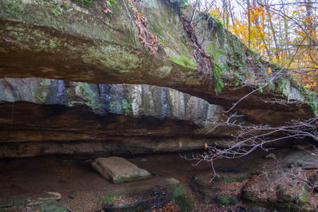 Rockbridge State Nature Preserve, Ohioの写真素材