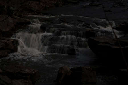 Berea Falls Overlook, Berea, Ohioの写真素材