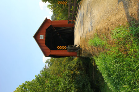 Hune Covered Bridge in Southeastern Ohio
