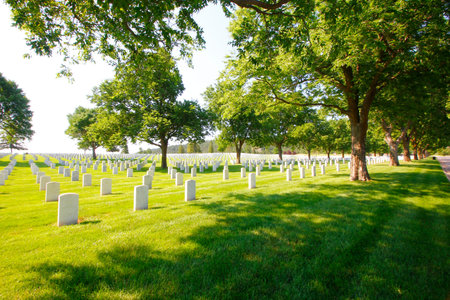 Black Hills National Cemetery in Summer, South Dakota