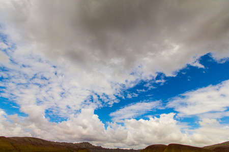 Yellow Mounds Overlook, Badlands National Park, South Dakotaの写真素材