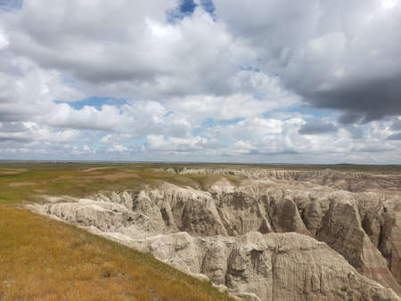Panorama Point Area, Badlands National Park, South Dakotaの写真素材