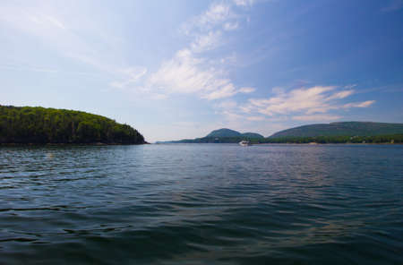 Frenchman Bay, Maineの写真素材