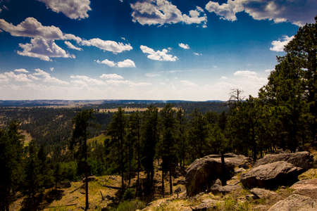 Devil's Tower National Monument, Wyomingの写真素材