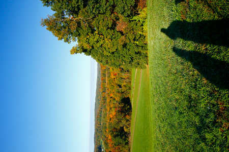 Malabar Farm State Park Seen From Mount Jeez, Ohioの写真素材