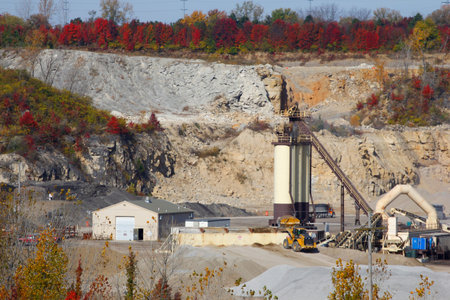 Active Quarry, Quarry Trails Metro Park, Columbus, Ohio