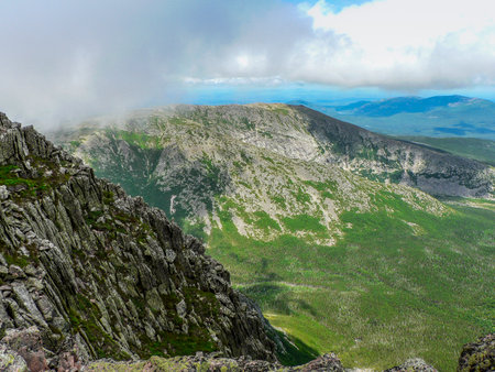 Baxter State Park in Summer, Maineの写真素材