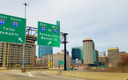 Downtown St Louis Missouri Looking from the East