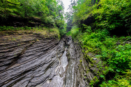 Watkins Glen State Park, New Yorkの写真素材