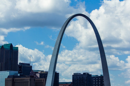 Gateway Arch, St. Louis, Missouriの写真素材