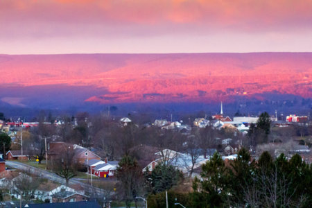 Early Morning Light at Johnstown, Pennsylvania