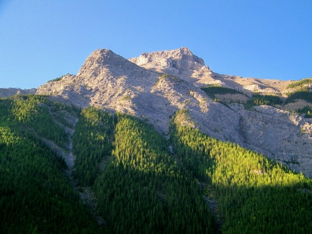 Rocky Mountain Morningの写真素材