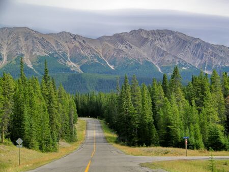 Mountain Roadの写真素材