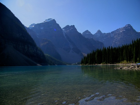 Moraine Lake Afternoonの写真素材