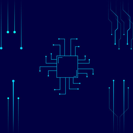 Technology Background. Connection background. Circuit background.Integrated Background. Connection