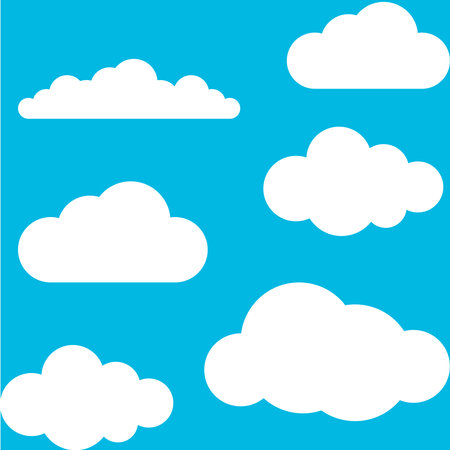 Illustration pour Clouds background. Cloud design. Cloud design background. Sky background. Sky design background - image libre de droit