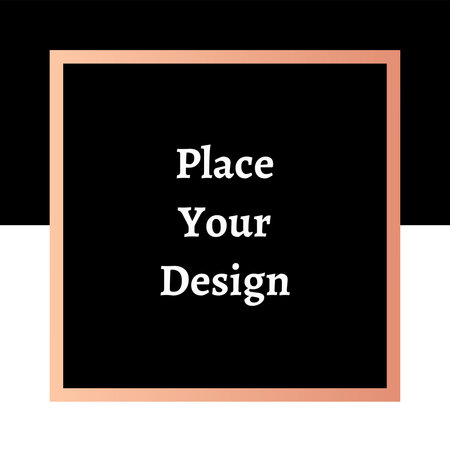 Frame mockup design. Colorful frame mockup design. Frame mockup templateのイラスト素材