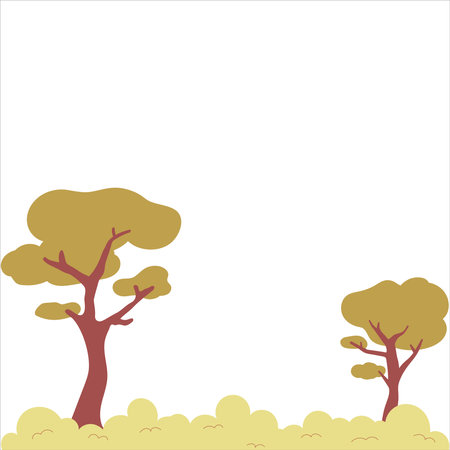 Nature background. Colorful nature background. Trees background. Nature view. View of natureのイラスト素材