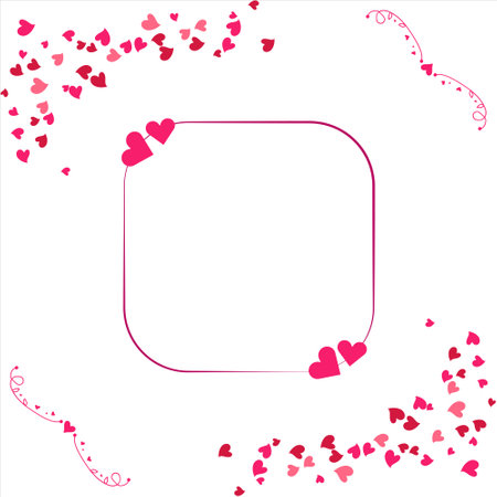 Love background. Colorful love background design. Lover design background. Colorful heart designのイラスト素材