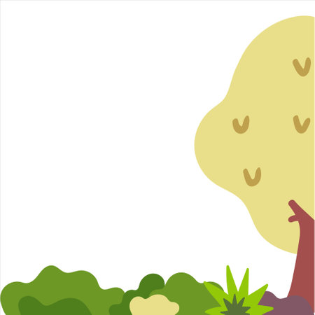 Nature background. Colorful nature background. Trees background. Nature view. View of natureのイラスト素材