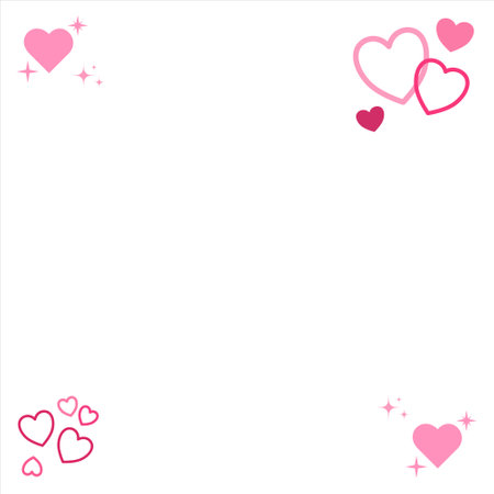 Love background. Colorful love background design. Lover design background. Colorful heart designのイラスト素材