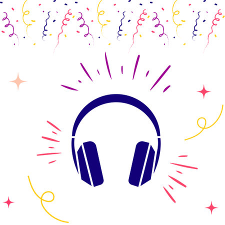 Musical background. Music design background. Music for life. Colorful music backgroundのイラスト素材
