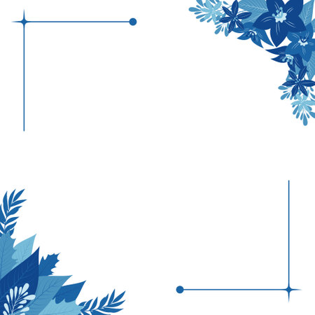 Flower design background. Flower background. Flower design. Flower border design. Flower templateのイラスト素材