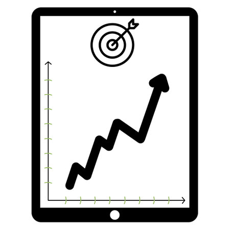 Company growth design. Business development. Business growth. Finance growthのイラスト素材