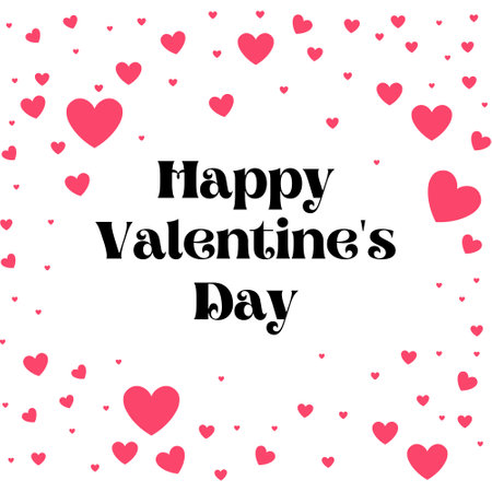 Happy Valentine's day. Valentine's day. Married life. Happy Married life. Love background design. Love designのイラスト素材