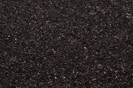 Black Sesame Seeds Also Know as Til or Black Til