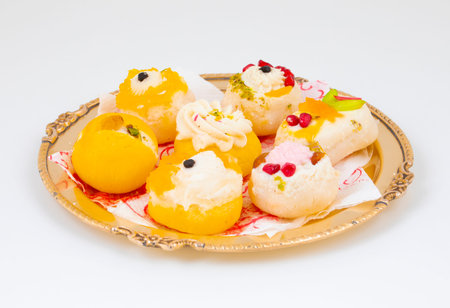 Indian Special Traditional Bengali Sweet Food Made During Festival