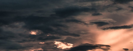 beautiful sky and clouds