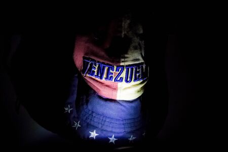 blackout in venezuela city without electricityのeditorial素材
