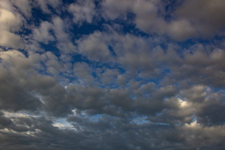 Cloudscape has been developing in gorgeous form. The vast blue sky and clouds sky background.