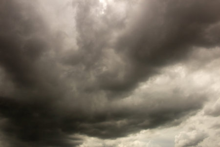 Dark storm clouds before a thunderstorm. Abstract background for design.