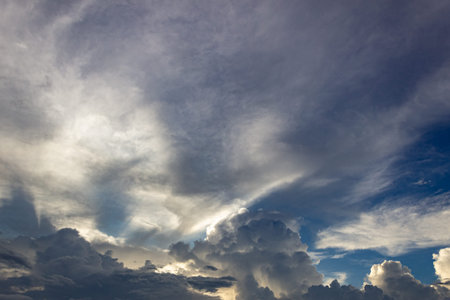 Cloudscape has been developing in gorgeous form. The sky has been developing with gorgeous cloud...