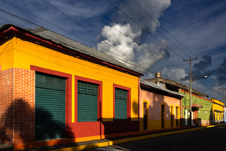 Colorful buildings in Cartagena, Colombia