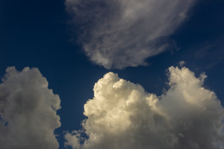 The cloudscape has been developing in gorgeous form.の写真素材
