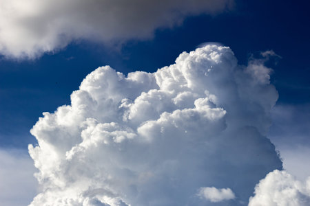 clouds in the blue sky background.Sky clouds.Sky with clouds weather nature cloud blue.Blue sky with...