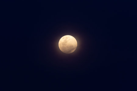 Full moon in the night sky. The full moon in the night sky.