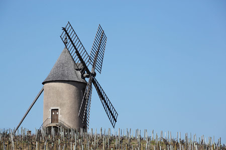 a vent in Beaujolaisの写真素材