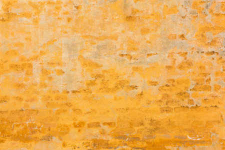 Background of dirty orange wall texture