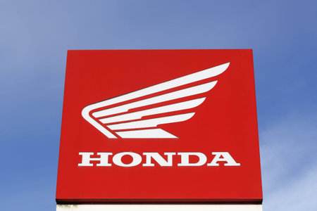 Villefranche, France - January 29, 2017: Honda is a Japanese public multinational corporation...